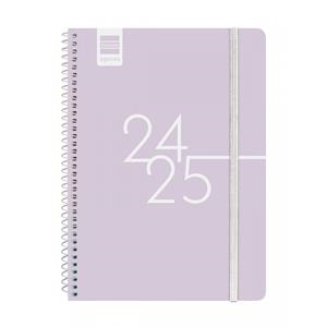 AGENDA KART E10 SETMANA VISTA HORITZONTAL 24-25 LILA | 8422952378457 | FINOCAM | Llibreria Online de Banyoles | Comprar llibres en català i castellà online