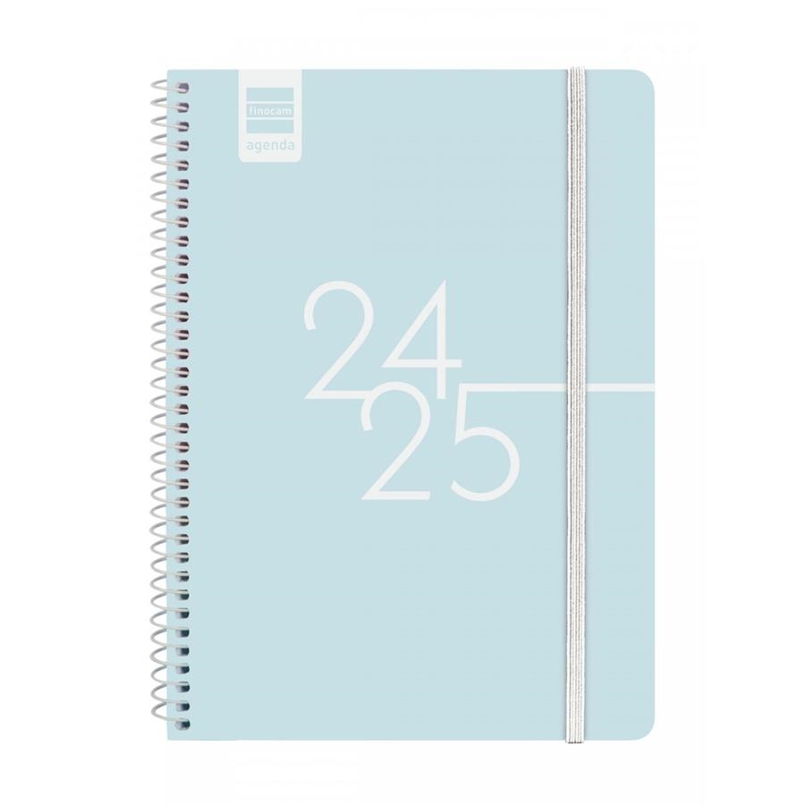 AGENDA KART E10 SETMANA VISTA HORITZONTAL 24-25 BLAU CEL | 8422952378464 | FINOCAM | Llibreria Online de Banyoles | Comprar llibres en català i castellà online