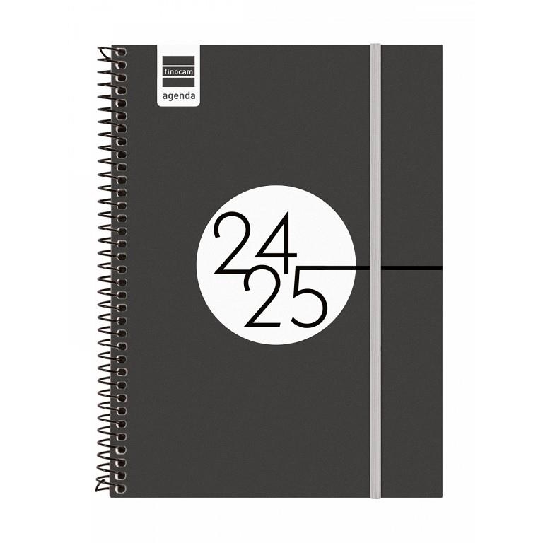 AGENDA ESPIR E10 1 DIA PÀGINA 24-25 NEGRA | 8422952377955 | FINOCAM | Llibreria Online de Banyoles | Comprar llibres en català i castellà online
