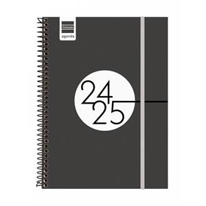 AGENDA ESPIR E10 1 DIA PÀGINA 24-25 NEGRA | 8422952377955 | FINOCAM | Llibreria Online de Banyoles | Comprar llibres en català i castellà online