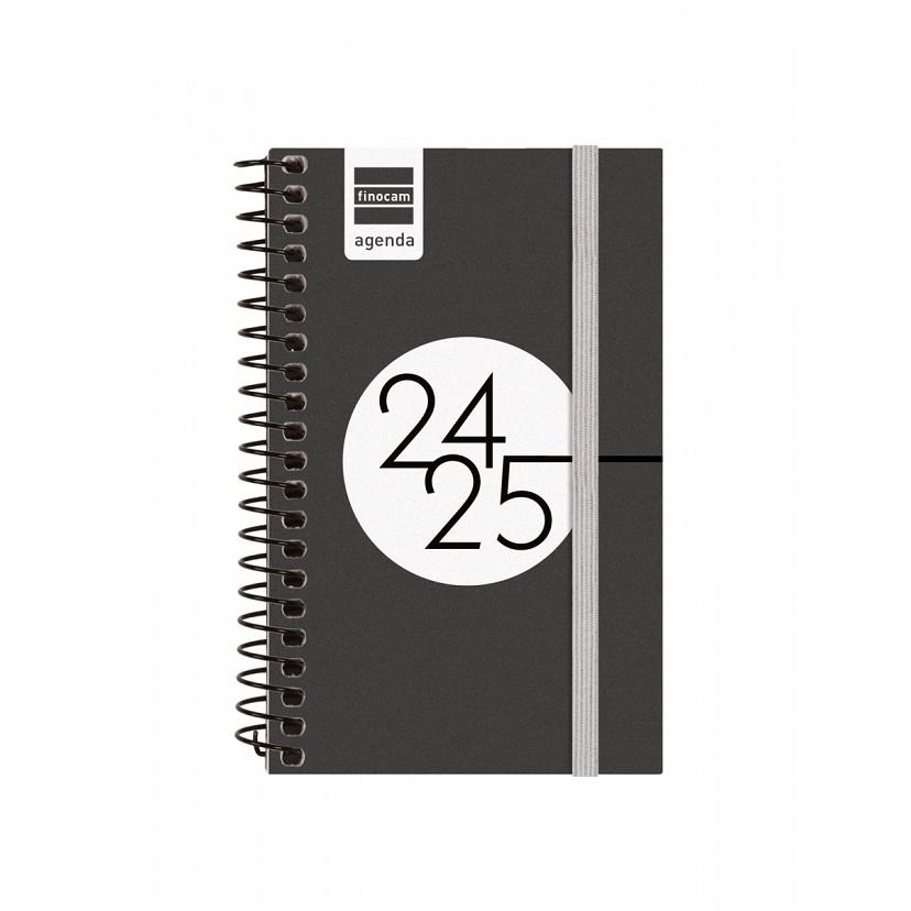 AGENDA ESPIR E3 SETMANA VISTA HORITZONTAL 24-25 NEGRA | 8422952378136 | FINOCAM | Llibreria Online de Banyoles | Comprar llibres en català i castellà online
