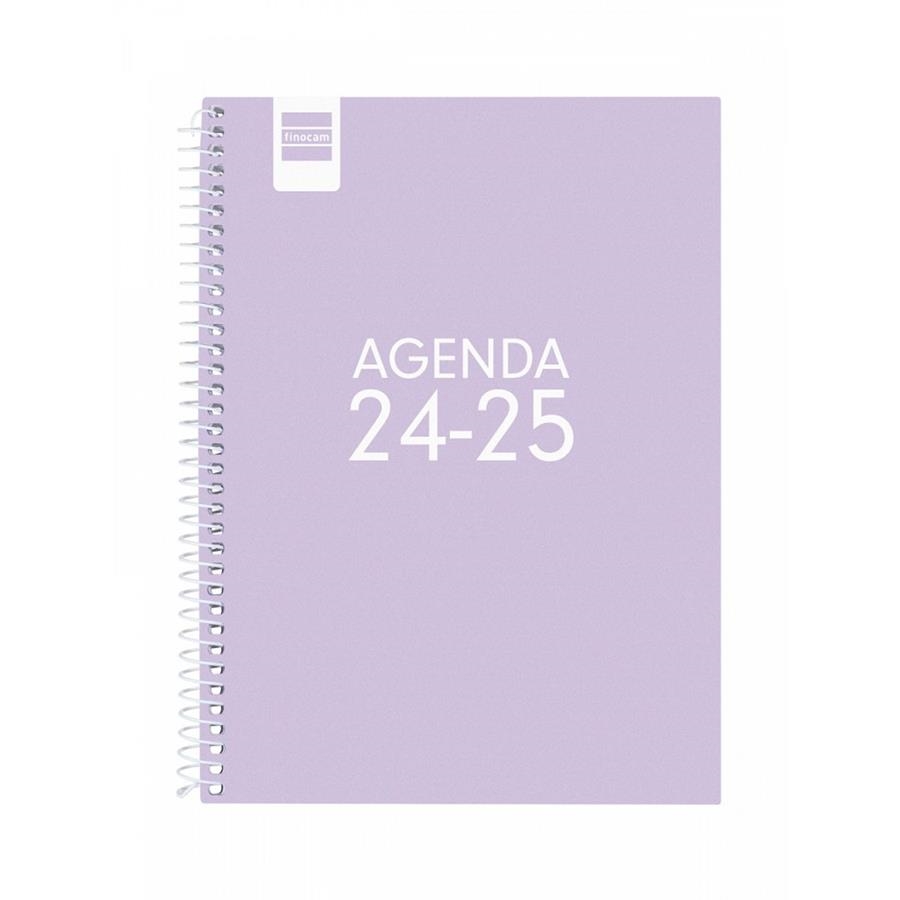 AGENDA COOL 1/4 SETMANA VISTA HORITZONTAL 24-25 LILA | 8422952377009 | FINOCAM | Llibreria Online de Banyoles | Comprar llibres en català i castellà online