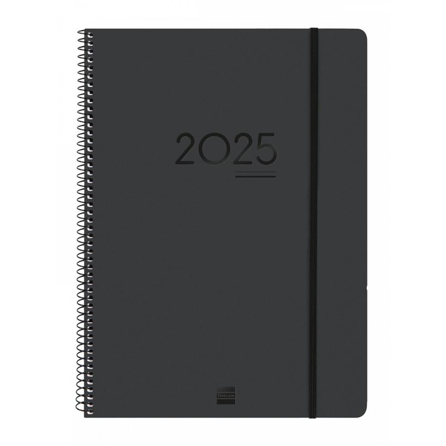 AGENDA 16 MESOS IKONA E40 SETMANA VISTA VERTICAL 24-25 NEGRA INTERNACIONAL | 8422952376330 | FINOCAM | Llibreria Online de Banyoles | Comprar llibres en català i castellà online
