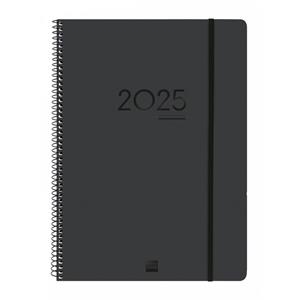 AGENDA 16 MESOS IKONA E40 SETMANA VISTA VERTICAL 24-25 NEGRA INTERNACIONAL | 8422952376330 | FINOCAM | Llibreria Online de Banyoles | Comprar llibres en català i castellà online