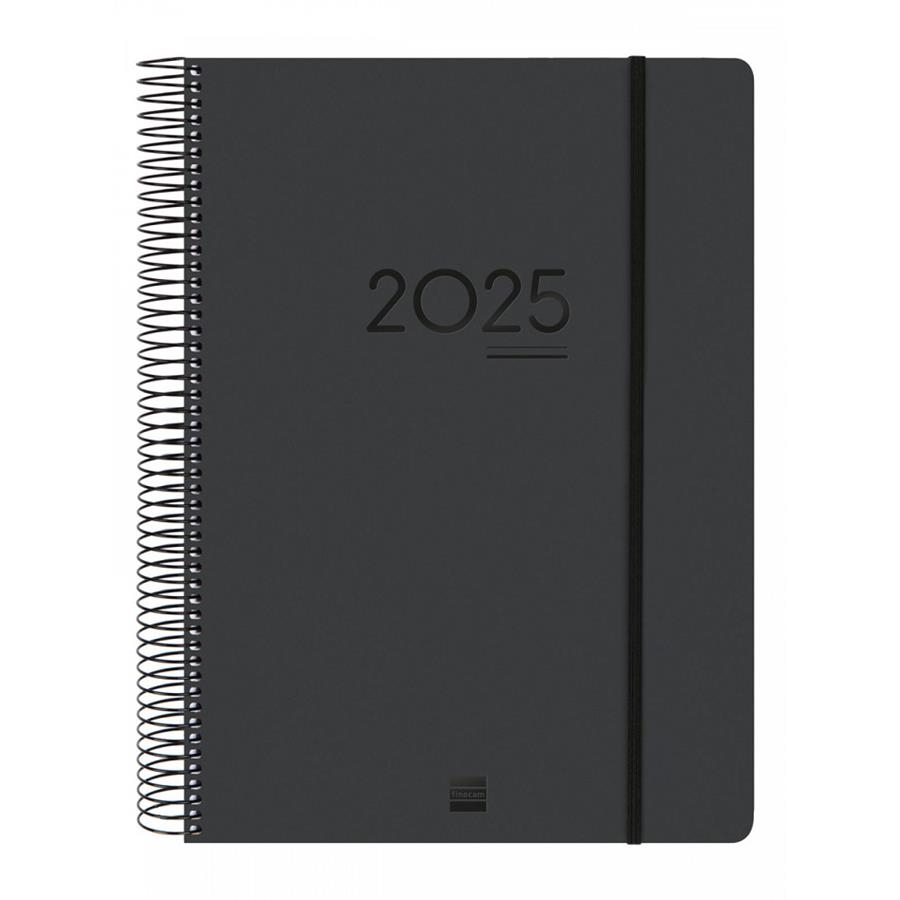 AGENDA 16 MESOS IKONA E40 1 DIA PÀGINA 24-25 NEGRA INTERNACIONAL | 8422952376323 | FINOCAM | Llibreria Online de Banyoles | Comprar llibres en català i castellà online