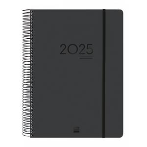 AGENDA 16 MESOS IKONA E40 1 DIA PÀGINA 24-25 NEGRA INTERNACIONAL | 8422952376323 | FINOCAM | Llibreria Online de Banyoles | Comprar llibres en català i castellà online