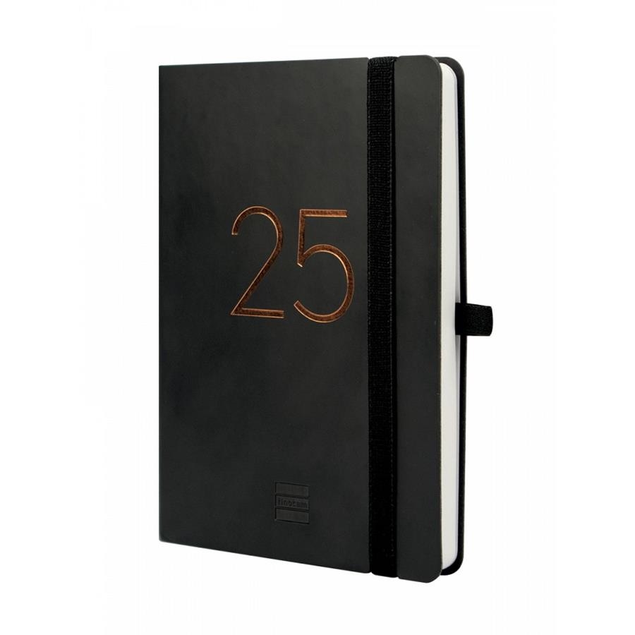 AGENDA 16 MESOS CAPRI F4 SETMANA VISTA HORITZONTAL 24-25 NEGRA | 8422952376422 | FINOCAM | Llibreria Online de Banyoles | Comprar llibres en català i castellà online