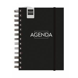 AGENDA MINI INSTITUT 1/8 SETMANA VISTA HORITZONTAL 24-25 NEGRA | 8422952377702 | FINOCAM | Llibreria Online de Banyoles | Comprar llibres en català i castellà online