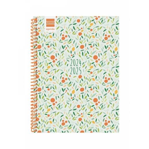 AGENDA DIVA 1/4 SETMANA VISTA HORITZONTAL 24-25 FRUITES | 8422952378570 | FINOCAM | Llibreria Online de Banyoles | Comprar llibres en català i castellà online