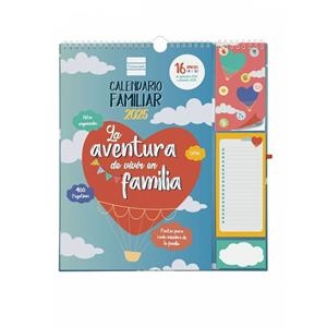 CALENDARI PLUS 16 MESOS FAMILIAR 24-25 | 8422952378907 | FINOCAM | Llibreria Online de Banyoles | Comprar llibres en català i castellà online