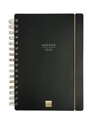 AGENDA 16 MESOS SETEMBRE 2024-DESEMBRE 2025 SETMANA VISTA HORITZONTAL HAIKU NEGRE | 8422952378785 | FINOCAM | Llibreria Online de Banyoles | Comprar llibres en català i castellà online