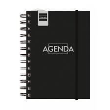 AGENDA MINI INSTITUT 1/8 24-25  D/P NEGRE | 8422952377788 | FINOCAM | Llibreria Online de Banyoles | Comprar llibres en català i castellà online