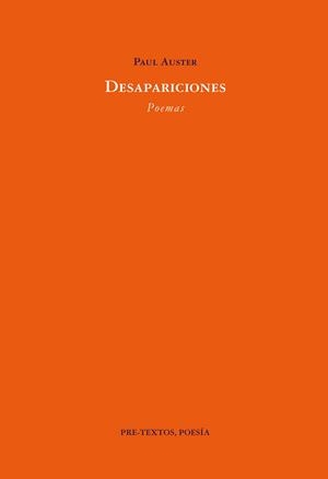 DESAPARICIONES | 9788481910858 | AUSTER, PAUL | Llibreria Online de Banyoles | Comprar llibres en català i castellà online