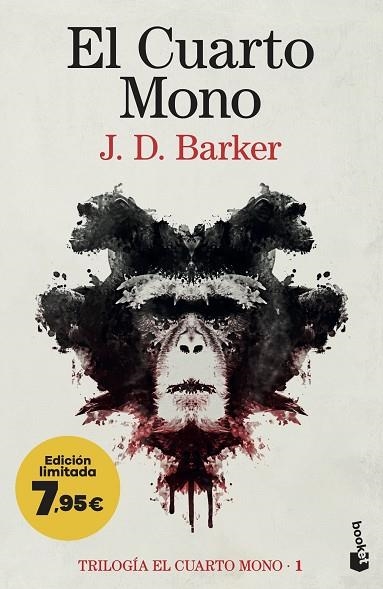 EL CUARTO MONO (TRILOGÍA EL CUARTO MONO 1) | 9788423365357 | BARKER, J.D. | Llibreria L'Altell - Llibreria Online de Banyoles | Comprar llibres en català i castellà online - Llibreria de Girona