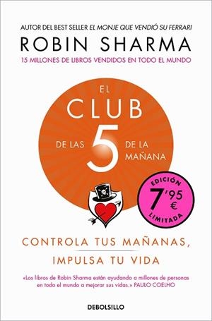 CLUB DE LAS 5 DE LA MAÑANA, EL | 9788466373791 | SHARMA, ROBIN | Llibreria L'Altell - Llibreria Online de Banyoles | Comprar llibres en català i castellà online - Llibreria de Girona