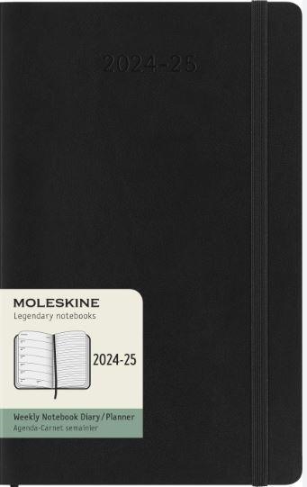 2024-2025 SEMANAL L NEGRA TAPA BLANDA | 8056999270599 | MOLESKINE | Llibreria Online de Banyoles | Comprar llibres en català i castellà online