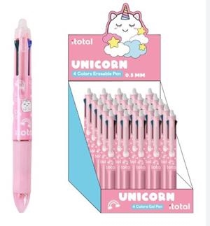 BOLÍGRAF ITOTAL 4 COLORS UNICORN | 8059037076764 | Llibreria L'Altell - Llibreria Online de Banyoles | Comprar llibres en català i castellà online - Llibreria de Girona