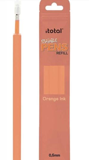 RECANVI BOLÍGRAF ESBORRABLE ITOTAL TARONJA | 8057711467921 | Llibreria L'Altell - Llibreria Online de Banyoles | Comprar llibres en català i castellà online - Llibreria de Girona