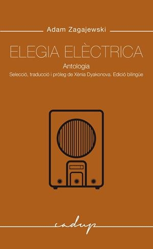 ELEGIA ELÈCTRICA | 9788412843347 | ZAGAJEKSKI, ADAM | Llibreria Online de Banyoles | Comprar llibres en català i castellà online