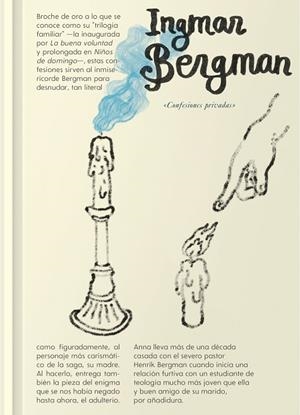 CONFESIONES PRIVADAS | 9788419737304 | BERGMAN, INGMAR | Llibreria Online de Banyoles | Comprar llibres en català i castellà online