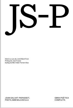 JOAN SALVAT PAPASSEIT, POETA AMB MAJÚSCULA | 9788412791167 | SALVAT PAPASSEIT, JOAN | Llibreria L'Altell - Llibreria Online de Banyoles | Comprar llibres en català i castellà online - Llibreria de Girona