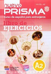 NUEVO PRISMA A2 LIBRO DE EJERCICIOS + CD | 9788498483727 | MUÑOZ SARABIA, EVA/MUÑOZ CABALLERO, MARÍA LUISA/AIXALÁ POZAS, EVELYN | Llibreria L'Altell - Llibreria Online de Banyoles | Comprar llibres en català i castellà online - Llibreria de Girona