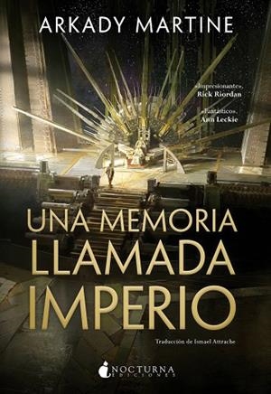 UNA MEMORIA LLAMADA IMPERIO | 9788419680648 | MARTINE, ARKADY | Llibreria L'Altell - Llibreria Online de Banyoles | Comprar llibres en català i castellà online - Llibreria de Girona