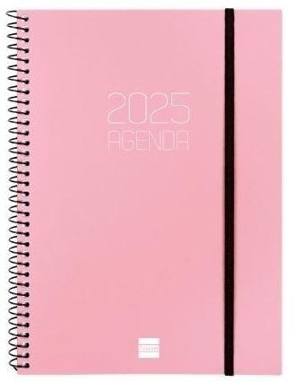 AGENDA 2025 OPAQUE E10 SVH ROSA CAT | 8422952386339 | FINOCAM | Llibreria Online de Banyoles | Comprar llibres en català i castellà online