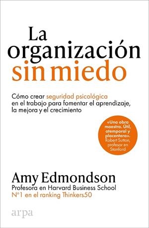 LA ORGANIZACIÓN SIN MIEDO | 9788410313187 | EDMONDSON, AMY | Llibreria Online de Banyoles | Comprar llibres en català i castellà online