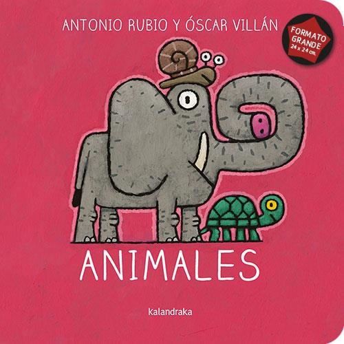 ANIMALES (FORMATO GRANDE) | 9788413433158 | RUBIO, ANTONIO | Llibreria L'Altell - Llibreria Online de Banyoles | Comprar llibres en català i castellà online - Llibreria de Girona