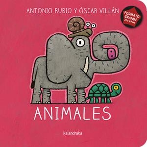ANIMALES (FORMATO GRANDE) | 9788413433158 | RUBIO, ANTONIO | Llibreria Online de Banyoles | Comprar llibres en català i castellà online
