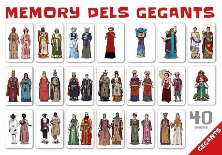MEMORY DELS GEGANTS | 9788418522413 | JUANOLO | Llibreria L'Altell - Llibreria Online de Banyoles | Comprar llibres en català i castellà online - Llibreria de Girona