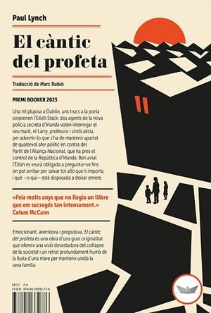 EL CÀNTIC DEL PROFETA | 9788419332776 | LYNCH, PAUL | Llibreria L'Altell - Llibreria Online de Banyoles | Comprar llibres en català i castellà online - Llibreria de Girona