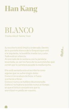 BLANCO | 9788416738519 | HAN KANG | Llibreria L'Altell - Llibreria Online de Banyoles | Comprar llibres en català i castellà online - Llibreria de Girona