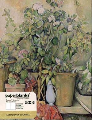 LLIBRETA A5 LLISA 144 PÀGINES 120G/M2 TESTS DE TERRACOTA I FLORS DE CEZANNE | 9781439797877 | PAPERBLANKS | Llibreria L'Altell - Llibreria Online de Banyoles | Comprar llibres en català i castellà online - Llibreria de Girona