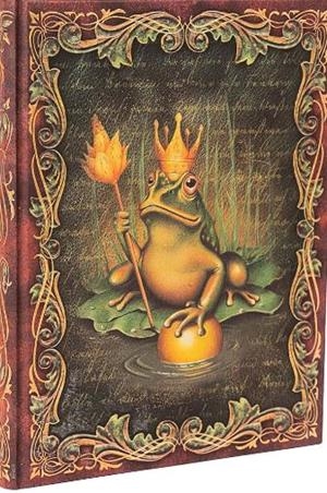 LLIBRETA A5 RATLLADA 144 PÀGINES 120G/M2 EL PRÍNCEP GRANOTA | 9781439797822 | PAPERBLANKS | Llibreria L'Altell - Llibreria Online de Banyoles | Comprar llibres en català i castellà online - Llibreria de Girona