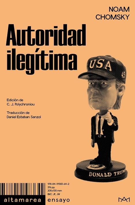 AUTORIDAD ILEGÍTIMA | 9788419583642 | CHOMSKY, NOAM | Llibreria L'Altell - Llibreria Online de Banyoles | Comprar llibres en català i castellà online - Llibreria de Girona