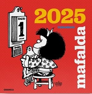 CALENDARI MAFALDA PARET 2025 | 9786316544544 | QUINO | Llibreria Online de Banyoles | Comprar llibres en català i castellà online