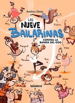 LAS NUEVE BAILARINAS CONTRA LA BANDA DEL OSO | 9788424674489 | LLINÀS DURAN, ANDREU | Llibreria L'Altell - Llibreria Online de Banyoles | Comprar llibres en català i castellà online - Llibreria de Girona