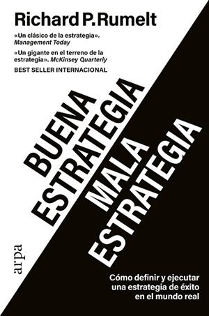 BUENA ESTRATEGIA / MALA ESTRATEGIA | 9788419558442 | RUMELT, RICHARD P. | Llibreria Online de Banyoles | Comprar llibres en català i castellà online