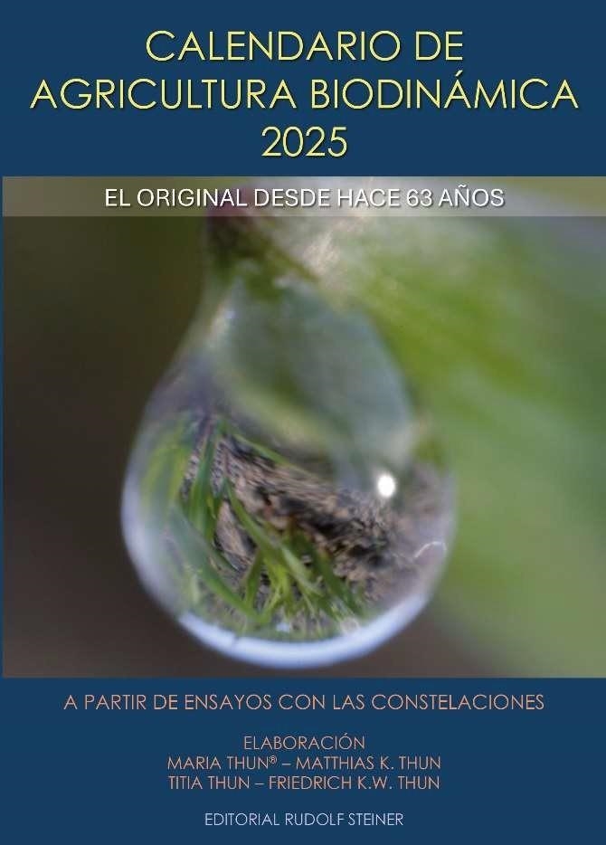 CALENDARIO DE AGRICULTURA BIODINAMICA 2025 | 9788418919329 | THUN, MARIA | Llibreria L'Altell - Llibreria Online de Banyoles | Comprar llibres en català i castellà online - Llibreria de Girona