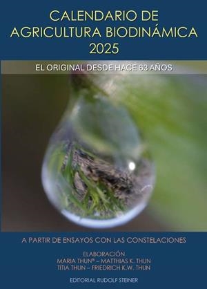 CALENDARIO DE AGRICULTURA BIODINAMICA 2025 | 9788418919329 | THUN, MARIA | Llibreria L'Altell - Llibreria Online de Banyoles | Comprar llibres en català i castellà online - Llibreria de Girona