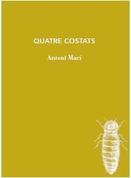 QUATRE COSTAT | 9788412969429 | MARÍ, ANTONI | Llibreria L'Altell - Llibreria Online de Banyoles | Comprar llibres en català i castellà online - Llibreria de Girona