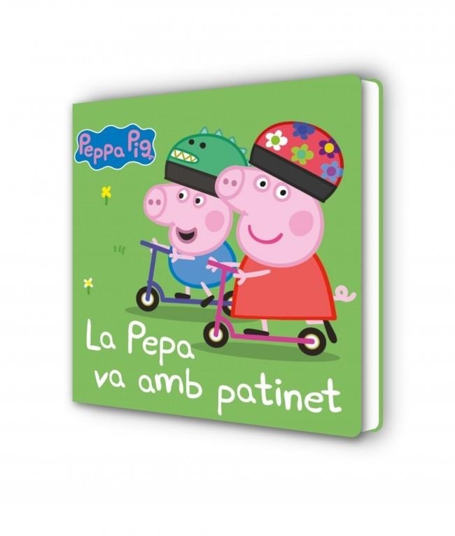 PEPPA PIG. LLIBRE DE CARTRÓ - PEPA VA AMB PATINET, LA | 9788448869557 | HASBRO | Llibreria Online de Banyoles | Comprar llibres en català i castellà online