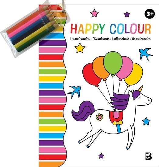 HAPPY COLOUR - LOS UNICORNIOS | 9789403228938 | BALLON | Llibreria L'Altell - Llibreria Online de Banyoles | Comprar llibres en català i castellà online - Llibreria de Girona