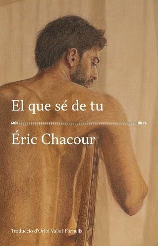 QUE SÉ DE TU, EL | 9788417353636 | ÉRIC CHACOUR | Llibreria L'Altell - Llibreria Online de Banyoles | Comprar llibres en català i castellà online - Llibreria de Girona
