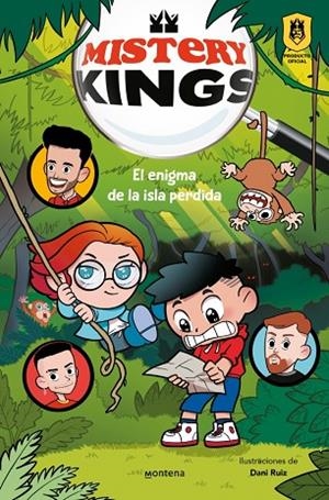 MISTERY KINGS - EL ENIGMA DE LA ISLA PERDIDA | 9788410050488 | KINGS LEAGUE | Llibreria Online de Banyoles | Comprar llibres en català i castellà online