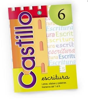 CUADERNO DE ESCRIURA - CASTILLO 6: LETRAS, SÍLABAS Y PALABRAS | 9788486545697 | Llibreria Online de Banyoles | Comprar llibres en català i castellà online