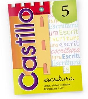 CAUDERNO DE ESCRIPTURA - CASTILLO 5: LETRAS, SÍLABAS Y PALABRAS | 9788486545680 | Llibreria Online de Banyoles | Comprar llibres en català i castellà online