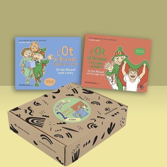 PACK 2 CONTES BILINGÜES DE L’OT EL BRUIXOT | 9788419912282 | MARTÍNEZ PICANYOL, JOSEP LLUÍS | Llibreria L'Altell - Llibreria Online de Banyoles | Comprar llibres en català i castellà online - Llibreria de Girona